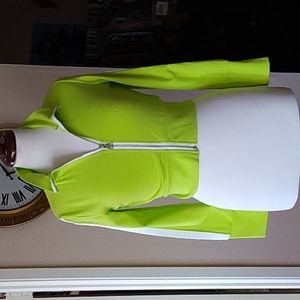 Sale! Y2K Athletic Crop Top Jacket, M